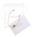 GUESS Blooming Summer Two Links Pave Bracelet S Yellow Gold