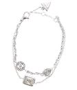 GUESS 4G Light Charms & 4G Bracelet S Rhodium GUESS 4G Light Charms & 4G Bracelet S Rhodium
