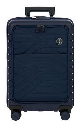 BRIC'S Ulisse Cabin Trolley Expandable 39 L S Ocean Blue
