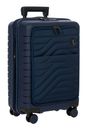 BRIC'S Ulisse Cabin Trolley Expandable 39 L S Ocean Blue
