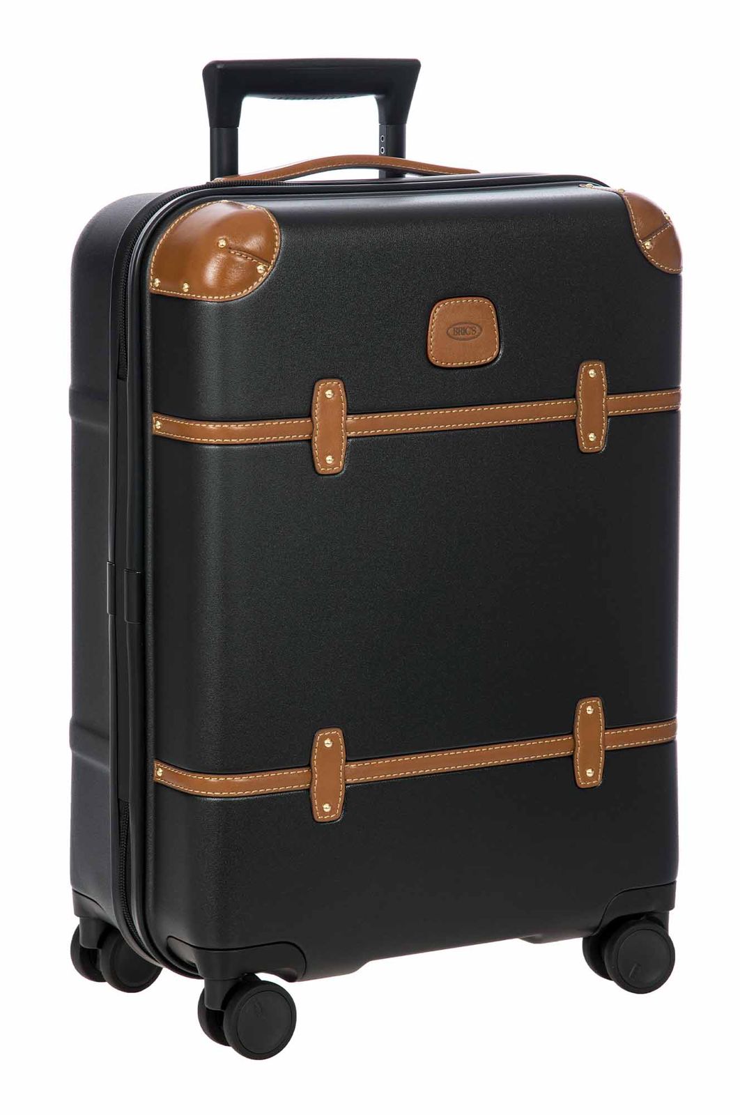 BRIC'S Bellagio Trolley 55 cm Black / Tan BRIC'S Bellagio Trolley 55 cm Black / Tan