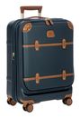 BRIC'S Bellagio Trolley With Organizer Blue / Tan
