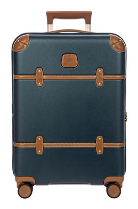 BRIC'S Bellagio Trolley 55 cm Blue / Tan