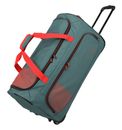 travelite Basics Fresh Wheeled Duffle L Green / Orange