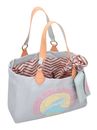 Fritzi aus Preußen Izzy Medium Big Wave Limited Barbie Shoulder Bag Light Blue Wave