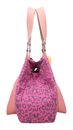Fritzi aus Preußen Izzy Medium Leo Silhouette Limited Barbie Shoulder Bag Leo Fuchsia