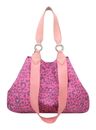Fritzi aus Preußen Izzy Medium Leo Silhouette Limited Barbie Shoulder Bag Leo Fuchsia
