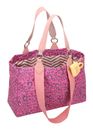Fritzi aus Preußen Izzy Medium Leo Silhouette Limited Barbie Shoulder Bag Leo Fuchsia