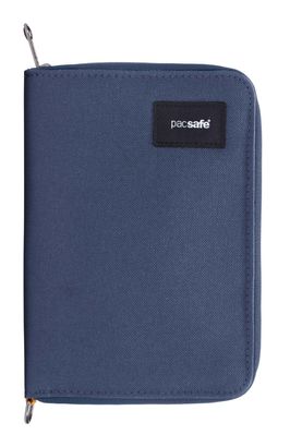 pacsafe RFIDsafe Compact Travel Organizer Coastal Blue