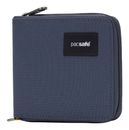 pacsafe RFIDsafe Zip Around Wallet Coastal Blue