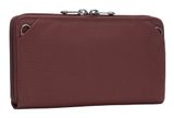 pacsafe RFIDsafe Continental Wallet Garnet Red