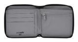 pacsafe RFIDsafe Zip Around Wallet Jet Black