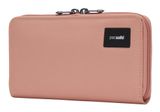pacsafe RFIDsafe Continental Wallet Rose
