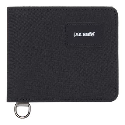 pacsafe RFIDsafe Bifold Wallet Jet Black