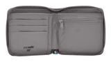 pacsafe RFIDsafe Zip Around Wallet Stone pacsafe RFIDsafe Zip Around Wallet Stone