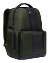 PIQUADRO Brief2 Computer Backpack Green / Black PIQUADRO Brief2 Computer Backpack Green / Black
