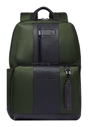PIQUADRO Brief Computer Backpack Green / Black