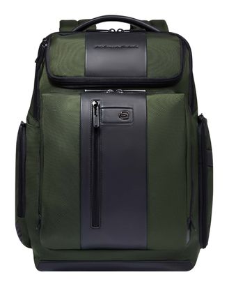 PIQUADRO Brief2 Full-Tech Backpack Green / Black