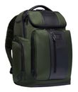 PIQUADRO Brief2 Full-Tech Backpack Green / Black PIQUADRO Brief2 Full-Tech Backpack Green / Black