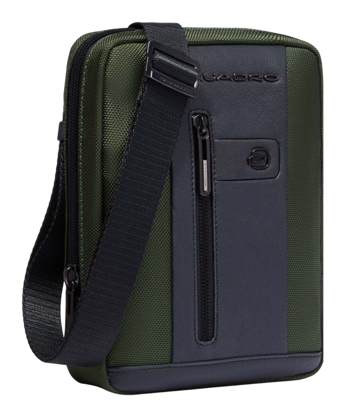 PIQUADRO Brief Crossbody Bag Green / Black PIQUADRO Brief Crossbody Bag Green / Black