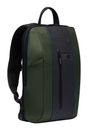 PIQUADRO Brief2 Slim Expandable Backpack S Green / Black PIQUADRO Brief2 Slim Expandable Backpack S Green / Black