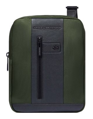 PIQUADRO Brief Crossbody Bag Green / Black