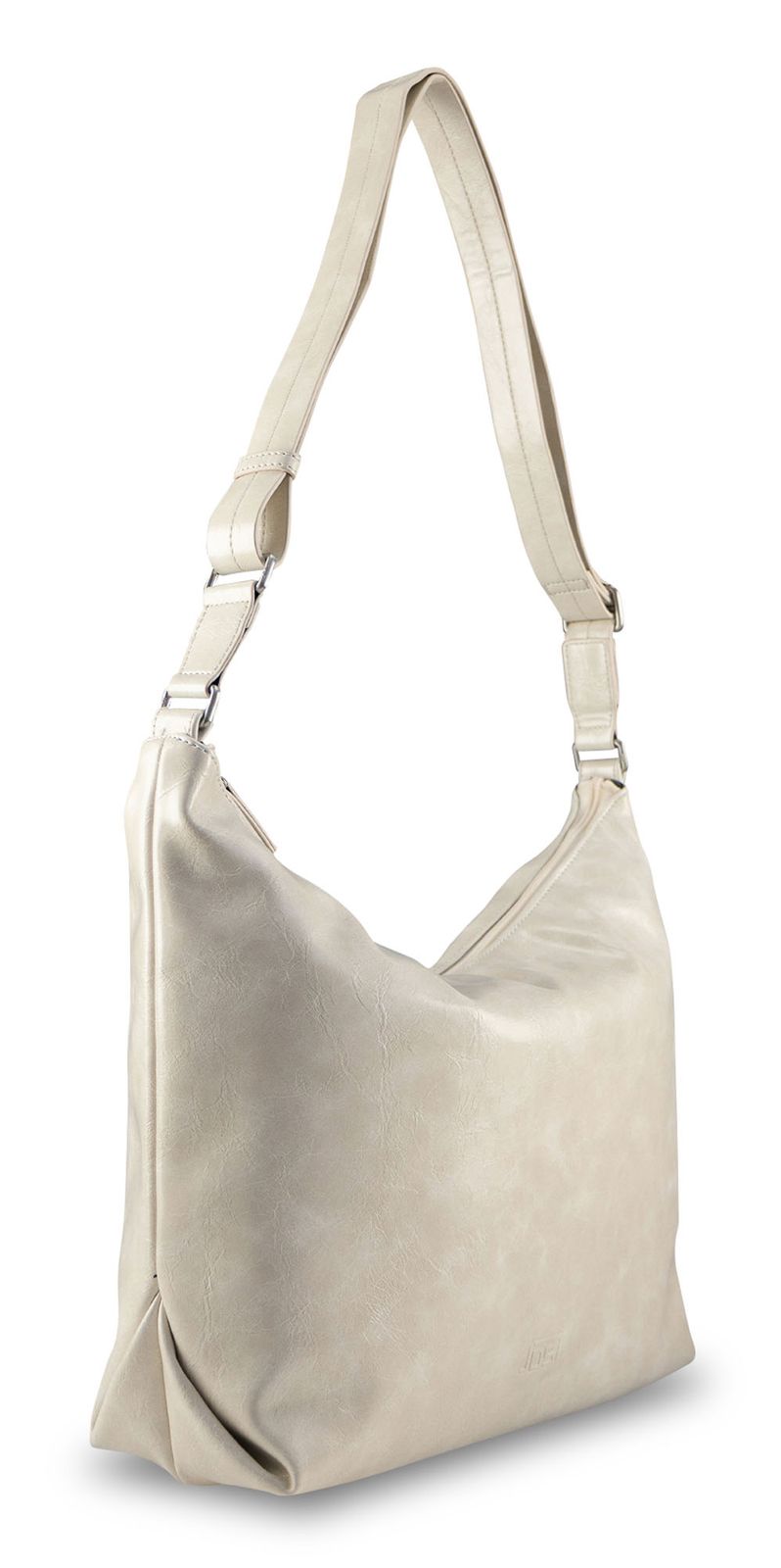 JOST Kiruna Hobo Bag Cream White JOST Kiruna Hobo Bag Cream White