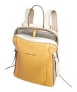 PIQUADRO Circle Laptop Backpack Yellow - Beige