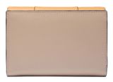 PIQUADRO Circle Women's Trifold Wallet RFID Yellow - Beige PIQUADRO Circle Women's Trifold Wallet RFID Yellow - Beige
