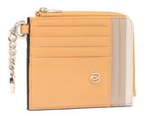 PIQUADRO Circle Coin Pouch RFID Yellow - Beige