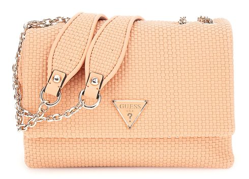 GUESS Phaedra Convertible Xbody Flap Bag Apricot