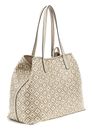 GUESS Vikky II Large Tote Taupe GUESS Vikky II Large Tote Taupe