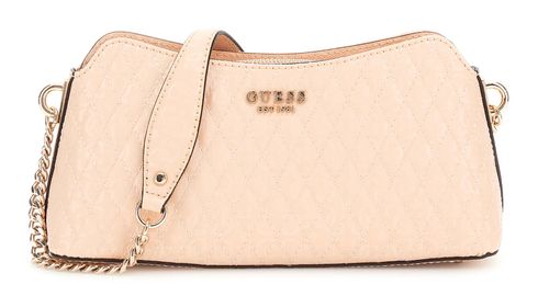 GUESS Betula Top Zip Shoulder Bag Apricot
