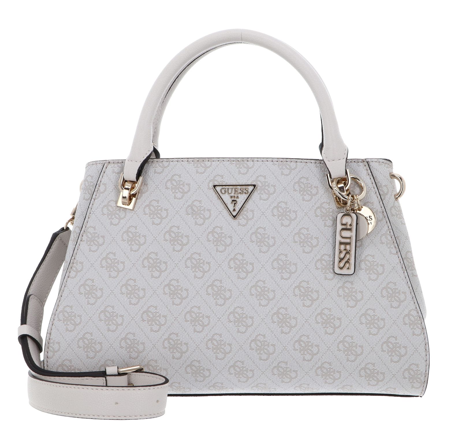 GUESS Noelle Girlfriend Satchel Bone Logo