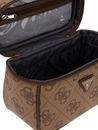 GUESS Toiletry Train Case Latte Logo / Brown GUESS Toiletry Train Case Latte Logo / Brown