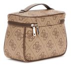 GUESS Toiletry Train Case Latte Logo / Brown GUESS Toiletry Train Case Latte Logo / Brown
