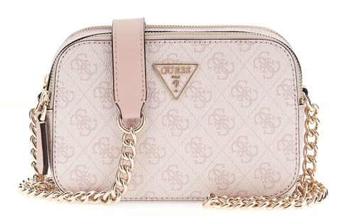 GUESS Noelle Crossbody Camera Bag Orchid Logo