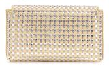 GUESS Zalina Flap Clutch Gold