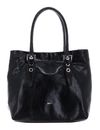 abro Leder Alias Soft Shopper BY MY SIDE Black / Nickel abro Leder Alias Soft Shopper BY MY SIDE Black / Nickel