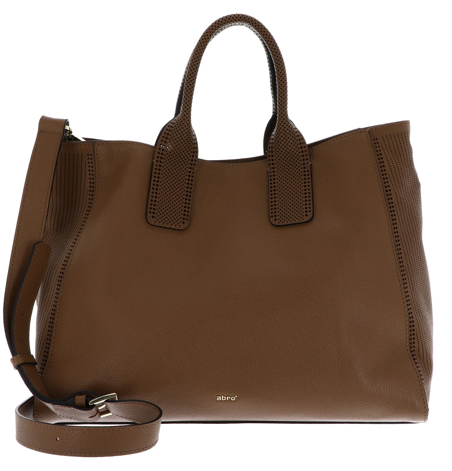 abro Leather Erson Shopper Malea Caramel / Cognac