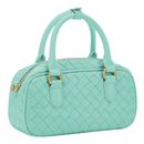 SEIDENFELT MANUFAKTUR Kinna Bowling Crossbody Bag Aqua Green