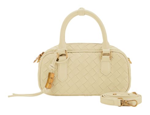 SEIDENFELT MANUFAKTUR Kinna Bowling Crossbody Bag Shy Yellow