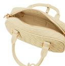 SEIDENFELT MANUFAKTUR Kinna Bowling Crossbody Bag Shy Yellow