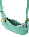 SEIDENFELT MANUFAKTUR Kinna Round Shoulderbag Aqua Green
