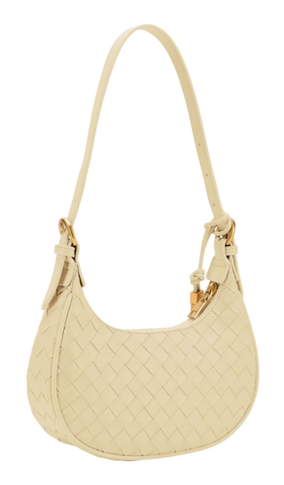 SEIDENFELT MANUFAKTUR Kinna Round Shoulderbag Shy Yellow SEIDENFELT MANUFAKTUR Kinna Round Shoulderbag Shy Yellow