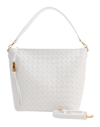SEIDENFELT MANUFAKTUR Kinna Hobo Bright White