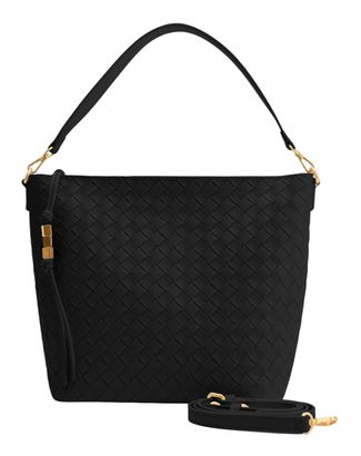 SEIDENFELT MANUFAKTUR Kinna Hobo Black