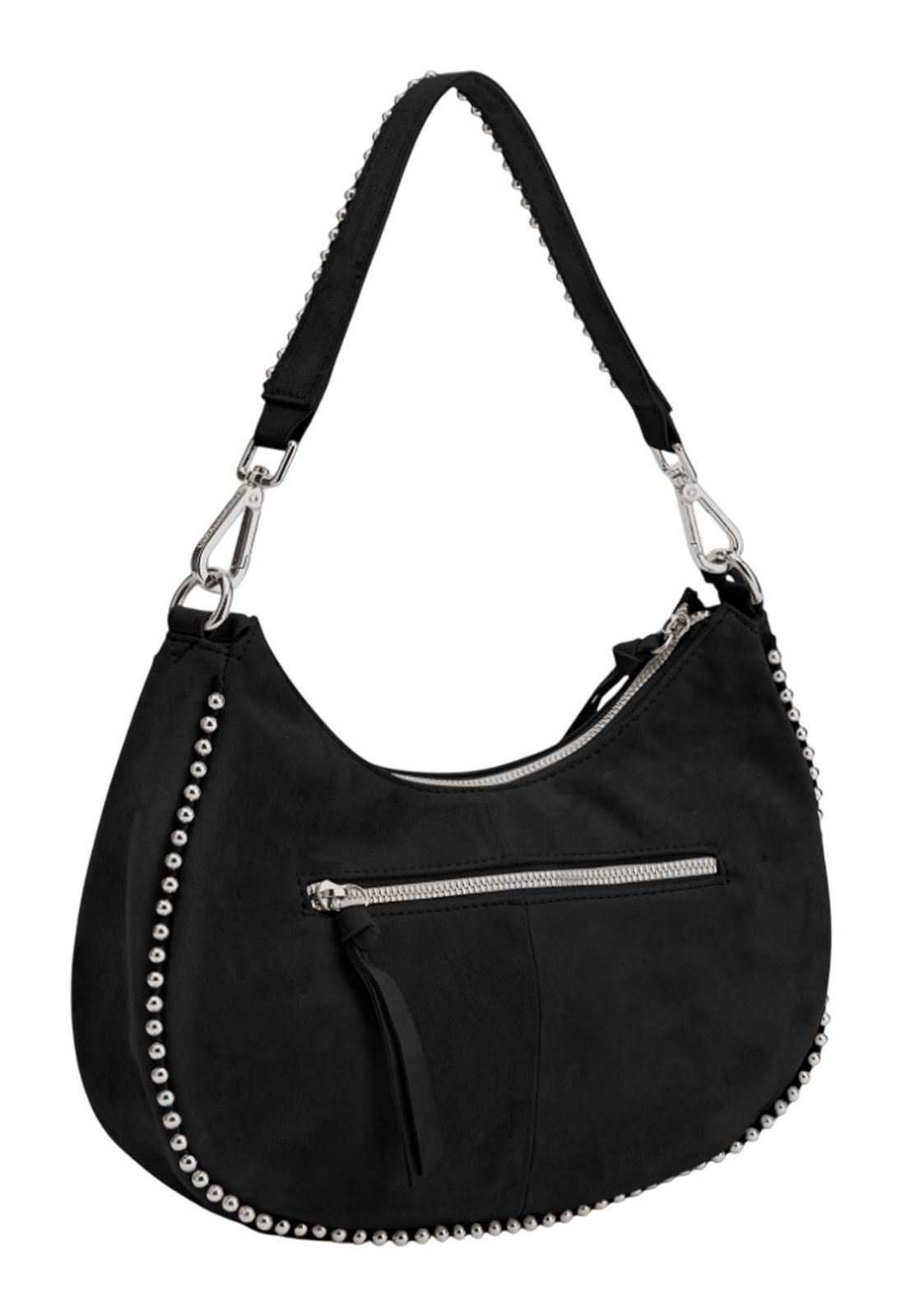 FREDsBRUDER All About Beads Midi Hobo Bag Black FREDsBRUDER All About Beads Midi Hobo Bag Black