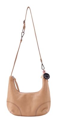 FREDsBRUDER Take A Smile Midi Hobo Bag Milk Coffee