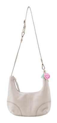 FREDsBRUDER Take A Smile Midi Hobo Bag Marshmallow